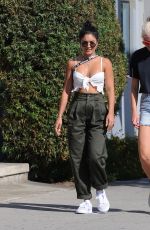 VANESSA HUDGENS Out Shopping at Hot Rock Store in Hollywood 08/25/2019