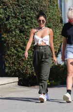VANESSA HUDGENS Out Shopping at Hot Rock Store in Hollywood 08/25/2019