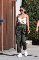 VANESSA HUDGENS Out Shopping at Hot Rock Store in Hollywood 08/25/2019