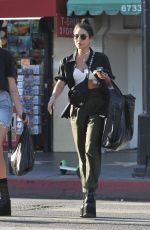 VANESSA HUDGENS Out Shopping at Hot Rock Store in Hollywood 08/25/2019
