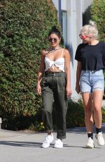 VANESSA HUDGENS Out Shopping at Hot Rock Store in Hollywood 08/25/2019