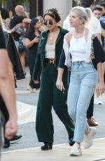 VANESSA HUDGENS Out with Friends in Hollywood 07/31/2019