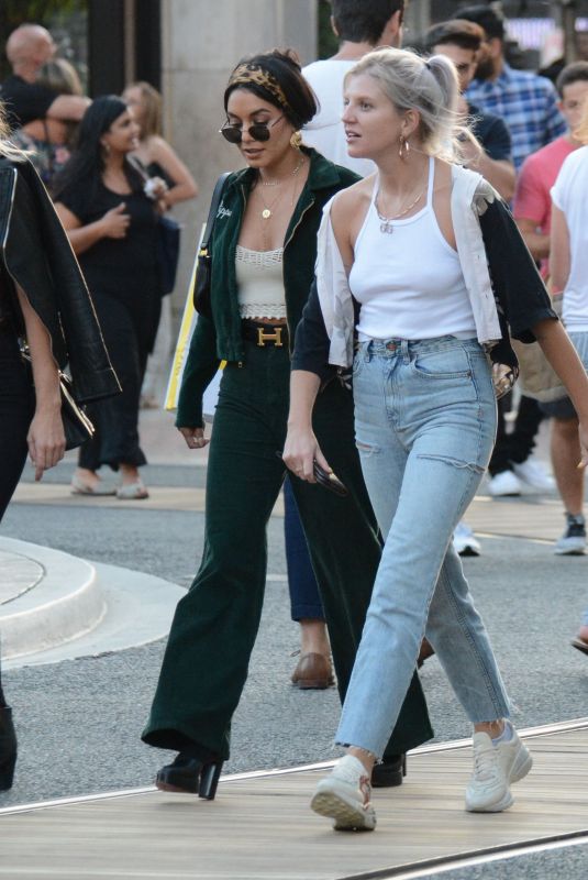 VANESSA HUDGENS Out with Friends in Hollywood 07/31/2019