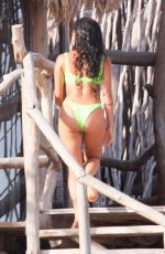 VANESSA MORGAN in Bikini on Vacation in Tulum 08/29/2019