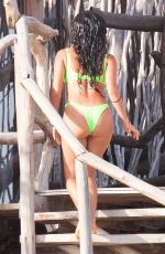 VANESSA MORGAN in Bikini on Vacation in Tulum 08/29/2019