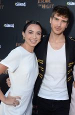 VERONICA and VANESSA MERRELL at Escape the Night Escape Room Experience in Los Angeles 08/08/2019