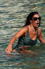 VERONICA HIDALGO in Bikini at a Beach in Costa Brava 08/13/2019