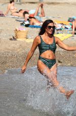 VERONICA HIDALGO in Bikini at a Beach in Costa Brava 08/13/2019