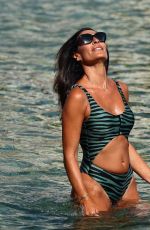 VERONICA HIDALGO in Bikini at a Beach in Costa Brava 08/13/2019