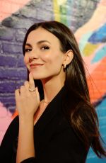 VICTORIA JUSTICE at Pandora Street of Loves in Los Angeles 08/28/2019
