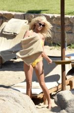 VICTORIA SILVSTEDT in Bikini at a Beach in Sardinia 08/03/2019