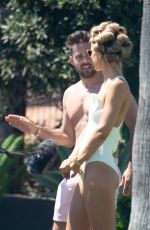 VOGUE WILLIAMS in Swimsuits at a Photoshoot in Marbella 06/18/2019