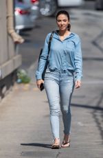 WHITNEY CUMMINGS Arrives at Jimmy Kimmel! Live in Los Angeles 08/12/2019