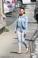 WHITNEY CUMMINGS Arrives at Jimmy Kimmel! Live in Los Angeles 08/12/2019