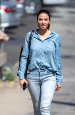 WHITNEY CUMMINGS Arrives at Jimmy Kimmel! Live in Los Angeles 08/12/2019