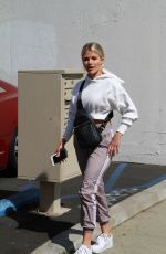 WITNEY CARSON Arrives at Dancing with the Stars Rehearsal in Hollywood 08/28/2019