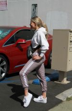 WITNEY CARSON Arrives at Dancing with the Stars Rehearsal in Hollywood 08/28/2019