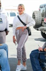 WITNEY CARSON Arrives at Dancing with the Stars Rehearsal in Hollywood 08/28/2019