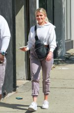 WITNEY CARSON Arrives at Dancing with the Stars Rehearsal in Hollywood 08/28/2019