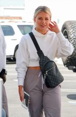 WITNEY CARSON Arrives at Dancing with the Stars Rehearsal in Hollywood 08/28/2019