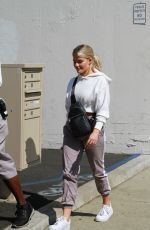 WITNEY CARSON Arrives at Dancing with the Stars Rehearsal in Hollywood 08/28/2019