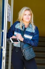 WITNEY CARSON Leaves DWTS Rehearsal Studio in Los Angeles 08/28/2019