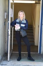 WITNEY CARSON Leaves DWTS Rehearsal Studio in Los Angeles 08/28/2019