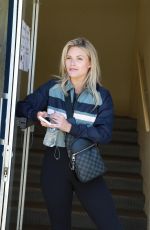 WITNEY CARSON Leaves DWTS Rehearsal Studio in Los Angeles 08/28/2019