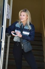 WITNEY CARSON Leaves DWTS Rehearsal Studio in Los Angeles 08/28/2019