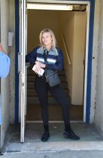 WITNEY CARSON Leaves DWTS Rehearsal Studio in Los Angeles 08/28/2019