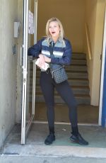 WITNEY CARSON Leaves DWTS Rehearsal Studio in Los Angeles 08/28/2019