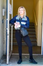 WITNEY CARSON Leaves DWTS Rehearsal Studio in Los Angeles 08/28/2019