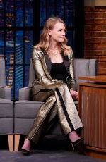 YVONNE STRAHOVSKI at Late Night with Seth Meyers 08/13/2019