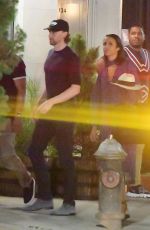 ZAWE ASHTON and Tom Hiddleston Night Out in New York 08/12/2019