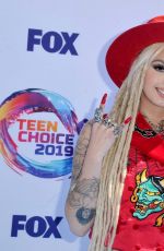 ZHAVIA WARD at Teen Choice Awards 2019 in Hermosa Beach 08/11/2019
