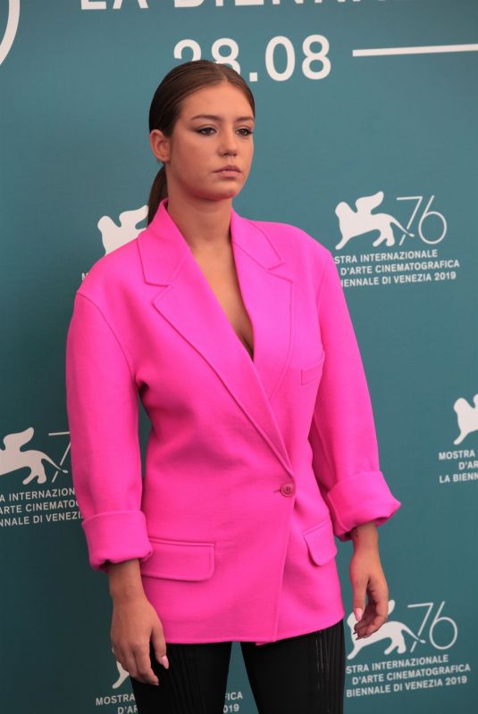 ADELE EXARCHOPOULOS at Back Home Photocall at 2019 Venice Film Festival 09/01/2019
