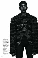 ADUT AKECH in Vogue Magazine, Japan November 2019