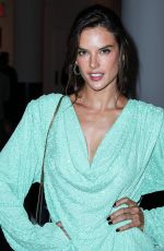 ALESSANDRA AMBROSIO Arrives at S by Serena Show at New York Fashion Week 09/10/2019