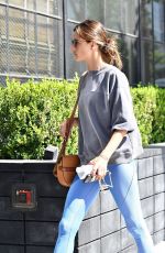ALESSANDRA AMBROSIO Arrives at Yoga Class in Los Angeles 09/18/2019