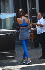 ALESSANDRA AMBROSIO Arrives at Yoga Class in Los Angeles 09/18/2019