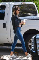 ALESSANDRA AMBROSIO In Jeans Out in Brentwood 09/05/2019