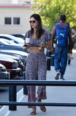 ALESSANDRA AMBROSIO Makeup Free Out in Los Angeles 09/14/2019