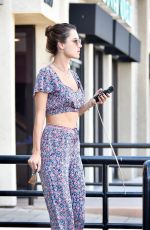 ALESSANDRA AMBROSIO Makeup Free Out in Los Angeles 09/14/2019