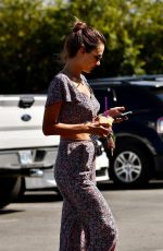 ALESSANDRA AMBROSIO Makeup Free Out in Los Angeles 09/14/2019