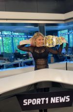 ALEXA BLISS at WWE Promo Tour 09/25/2019