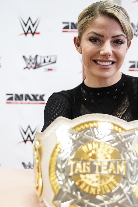 ALEXA BLISS at WWE Promo Tour in Germany 09/25/2019