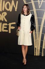 ALEXA CHUNG at Fashion for Relief Gala 2019 in London 09/14/2019