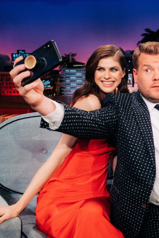 ALEXANDRA DADDARIO at Late Late Show with James Corden 09/11/2019
