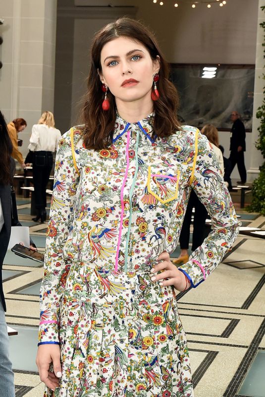 ALEXANDRA DADDARIO at Tory Burch Show at New York Fashion Week 09/08/2019