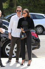ALICIA KINADER Heading to LVMH Prize Young Fashion Designers Talents in Paris 09/04/2019